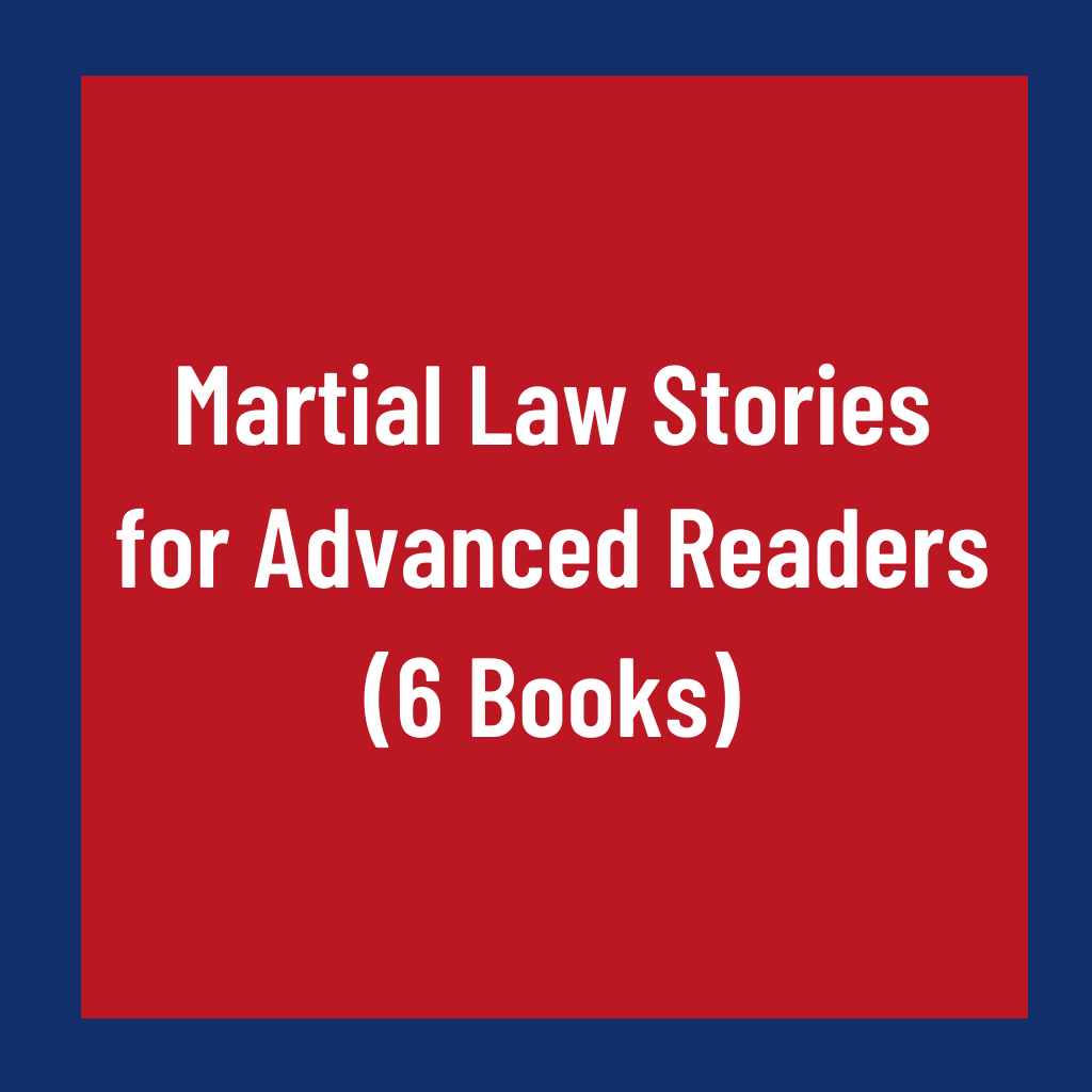 Martial Law Stories for Advanced Readers (6 BOOKS) 