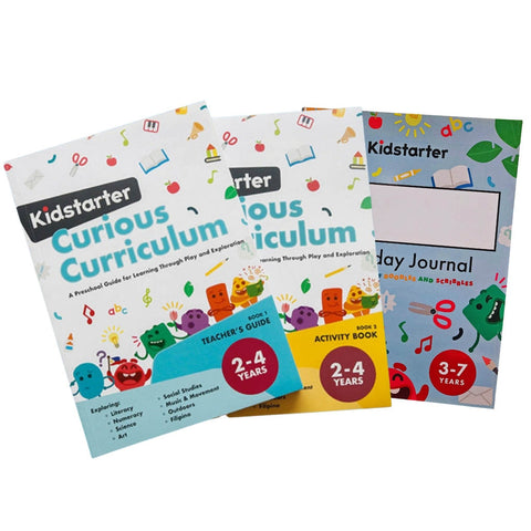 Kidstarter Curious Curriculum (Bundle of 3!) 